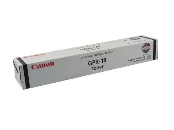 Genuine Canon 0384B003AA GPR-18 TONER BK