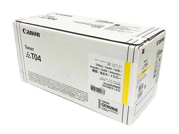 Genuine Canon 2977C001AA TONER T04 YELLOW