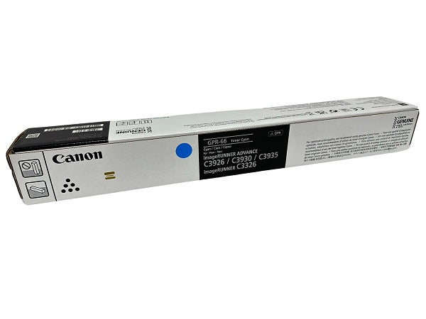 Genuine Canon 5754C003AA GPR-66 TONER CYAN