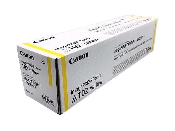 Genuine Canon 8532B001AA TONER T02 YELLOW